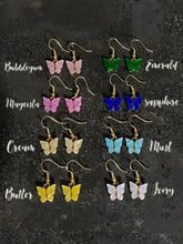 Load image into Gallery viewer, CECILIA | butterfly charm earrings